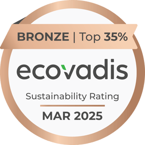 EcoVadis Bronzerating EcoVadis Bronzerating